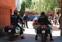 Policijos patrulių motociklai