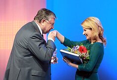 Geriausia Lietuvos televizijos laidų vedėja Guoda Pečiulytė