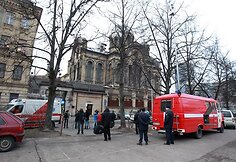 Gaisrą Lukiškių kalėjime gesino didelės pajėgos