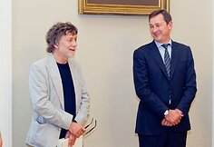 Antanas A. Jonynas ir Artūras Zuokas