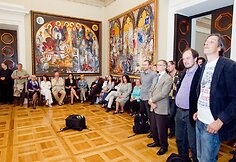 Festivalio &bdquo;Poezijos pavasaris&ldquo; dalyvių priėmimas
