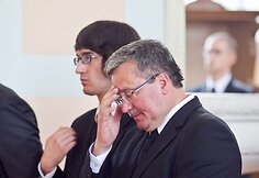Bronislawas Komorowskis (dešinėje)