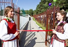 Sporto aik&scaron;tyno atidarymas