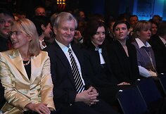Akimirka iš „Auksinių svogūnų apdovanojimų“ ceremonijos
