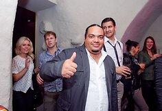 Baro gimtadienio akimirka