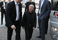 Vilniaus miesto meras Vilius Navickas apdovanojo "Lietuvos ryto" komandą