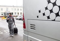 „Barcelona“ krepšininkai atvyko į Vilnių.