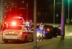 Policijos reidas Vilniuje 2022-04-16