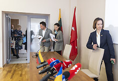 Lietuvos ir Ukrainos ministrių susitikimas