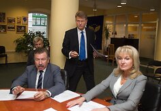 Partijos „Tvarka ir teisingumas“ posėdis