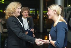 Liv Ullmann ir Lina Lužytė