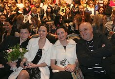 Evelina Anusauskaitė su &scaron;eima