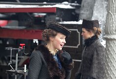 Filmo &bdquo;Ana Karenina&ldquo; filmavimo akimirka