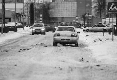 Sniegu nuklotas Vilnius.