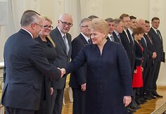 Prezidentės susitikimas su Vyriausybės nariais