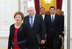 Prezidentės susitikimas su Vyriausybės nariais