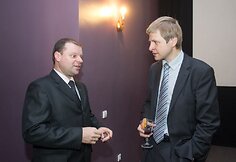 Saulius Skvernelis ir Remigijus &Scaron;ima&scaron;ius