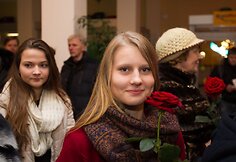 Gintauto Igario sutiktuvės Vilniaus oro uoste.