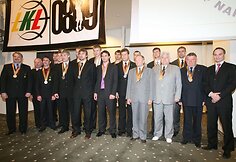 LKL apdovanojimų ceremonijos akimirkos.