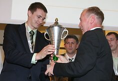 LKL apdovanojimų ceremonijos akimirkos.