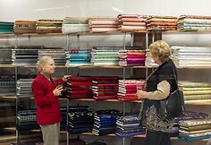 Audinių salono gimtadienio akimirka