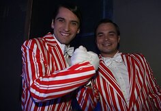 Alanas Chošnau ir Leonardas Pobedonoscevas