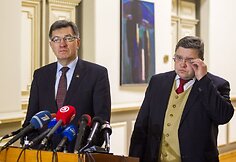 Algirdas Butkevičius ir Vitas Vasiliauskas