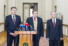 Algirdas Butkevičius, Vitas Vasiliauskas ir Rimantas &Scaron;adžius