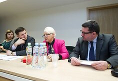 Vytenio Andriukaičio susitikimas su poliklinikų vadovais.
