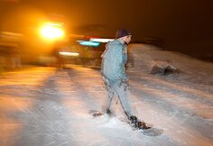Naktinis slidinėjimas Liepkalnyje 