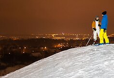 Naktinis slidinėjimas Liepkalnyje 