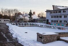 Buvęs atviras baseinas.