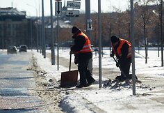 Ankstyvo pavasario ženklai Vilniuje