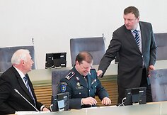 Dailis Barakauskas, Saulius Skvernelis ir Vitalijus Gailius