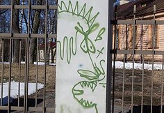 Teplionės ant sienų Vilniuje L.Sapiegos ir aplinkinėse gatvėse.