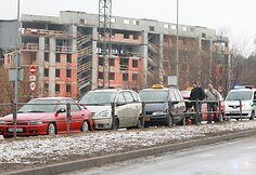 Avarijos vietoje Vilniuje, Ozo g.