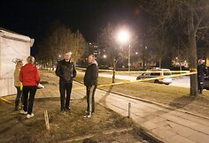 Įvykio vietoje Vilniuje, Parko g.