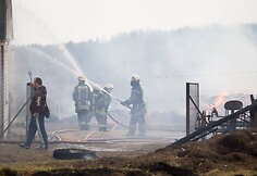 Įvykio vietoje Vilniaus rajone