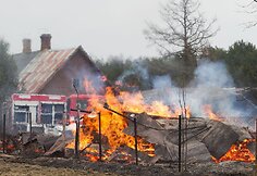 Įvykio vietoje Vilniaus rajone
