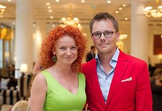Jolanta Svirnelytė su draugu Sergėjumi