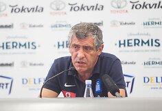 Graikijos futbolo rinktinės treneris Fernando Santosas