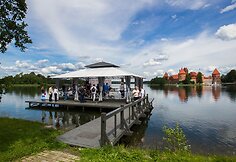 Baleto &bdquo;Gulbių ežeras&ldquo; Galvės ežere pristatymas