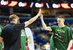 Mindaugas Kuzminskas ir Marius Grigonis