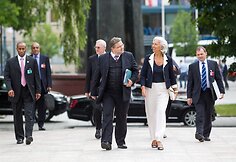 Tarptautinio valiutos fondo vaodvės Christine Lagarde vizitas Lietuvoje