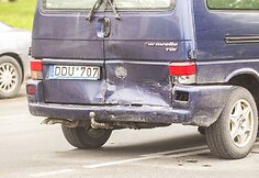 Avarijos vietoje Vilniuje, L.Asanavičiūtės g.