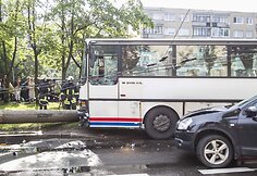 Avarijos vietoje Vilniuje, Kalvarijų g.