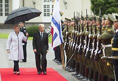 Shimonas Peresas ir Dalia Grybauskaitė