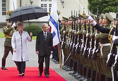 Shimonas Peresas ir Dalia Grybauskaitė