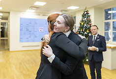 Agnė Bilotaitė susitiko su Moldovos vidaus reikalų ministre Ana Revenco.