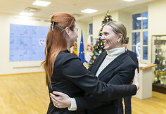Agnė Bilotaitė susitiko su Moldovos vidaus reikalų ministre Ana Revenco.